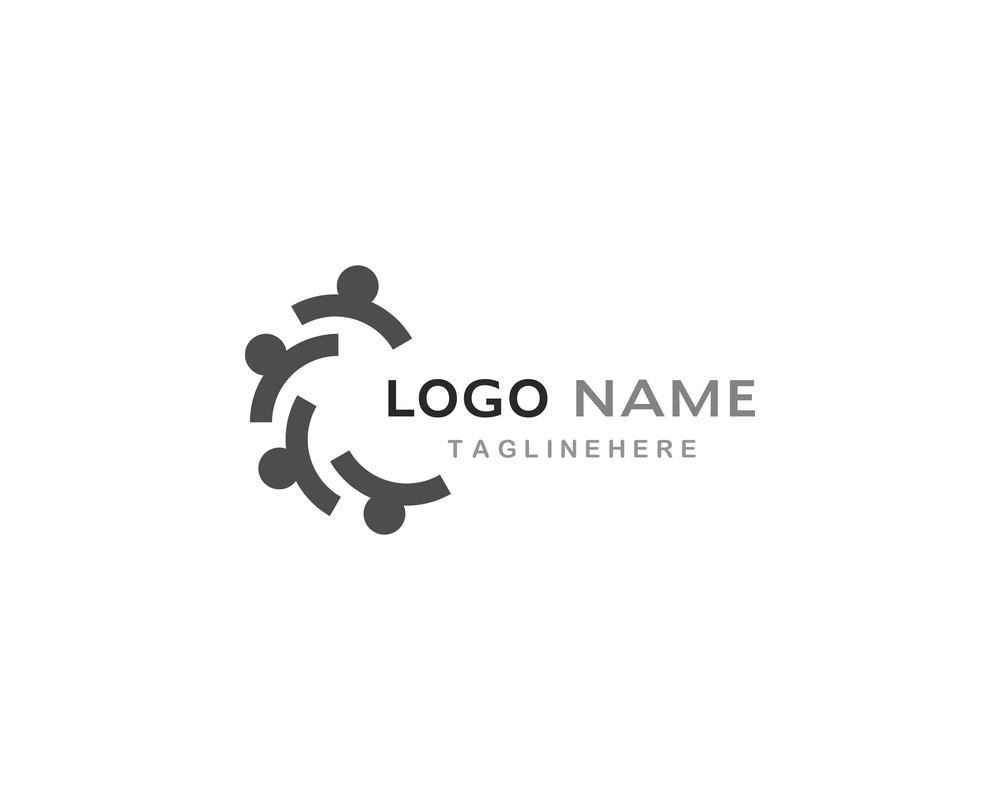 Community care Logo template vector