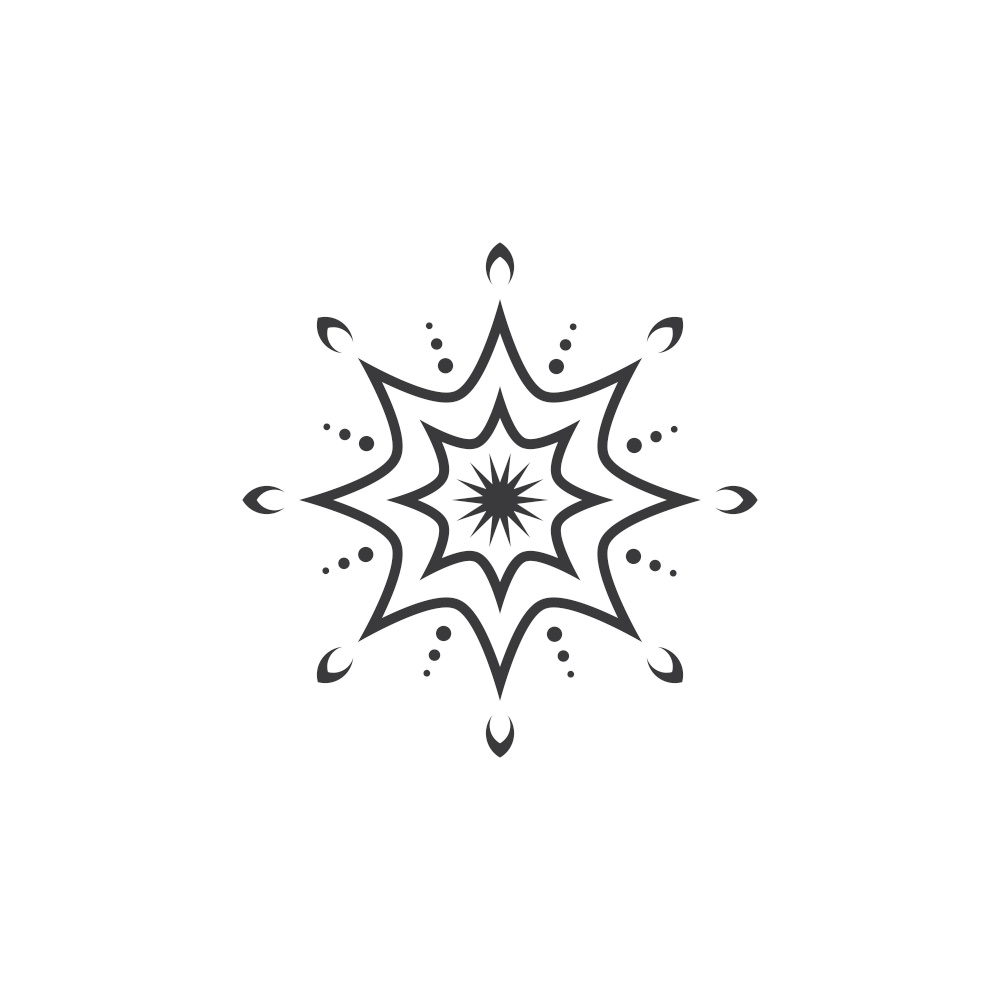 Decorative line arabic pattern vector design