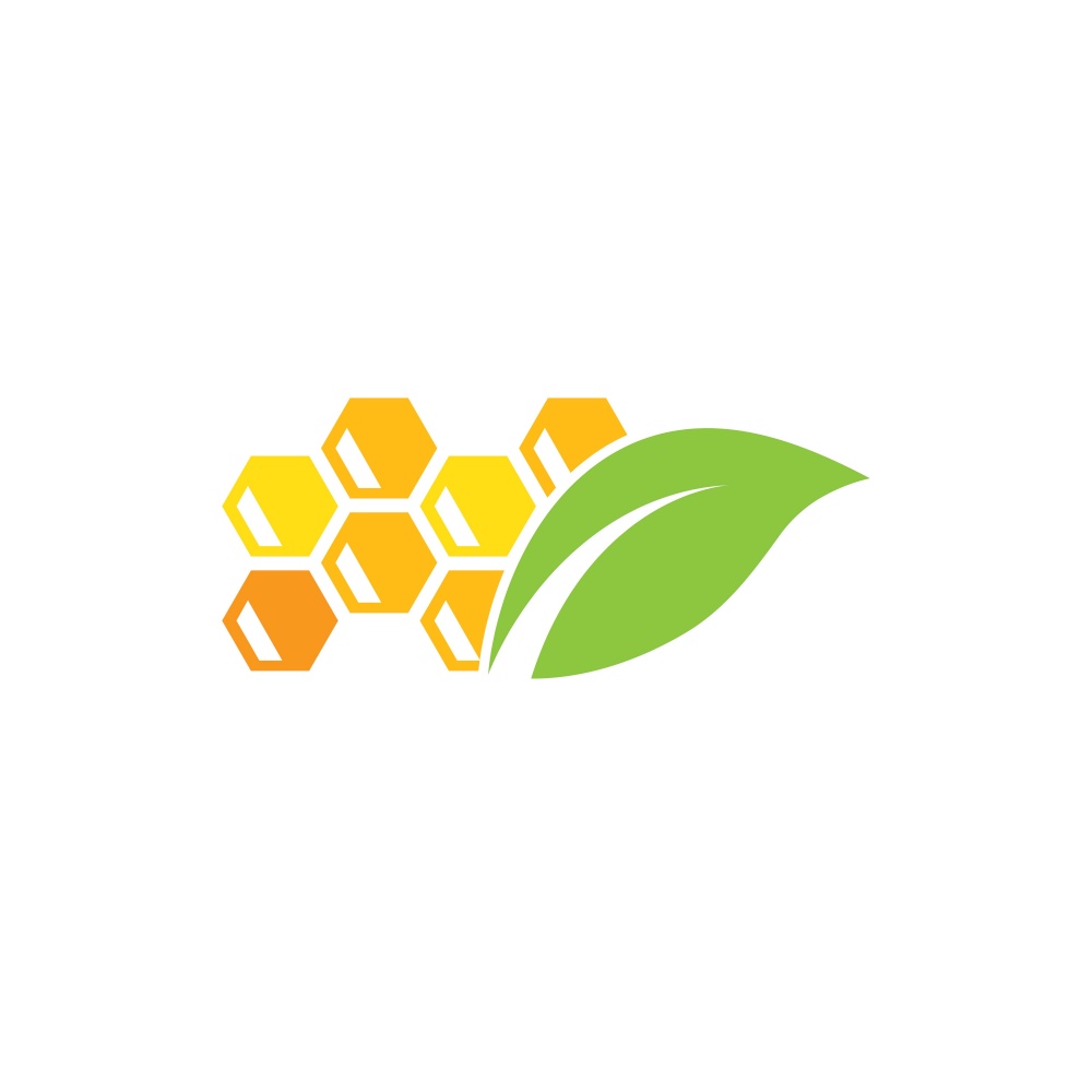 honey comb vector icon illustration design