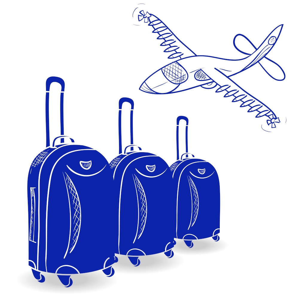 Suitcase icon. Travel suitcase. Suitcase icon illustration. Suitcase icon vector. Eps10. Suitcase icon image. Suitcase icon logo.