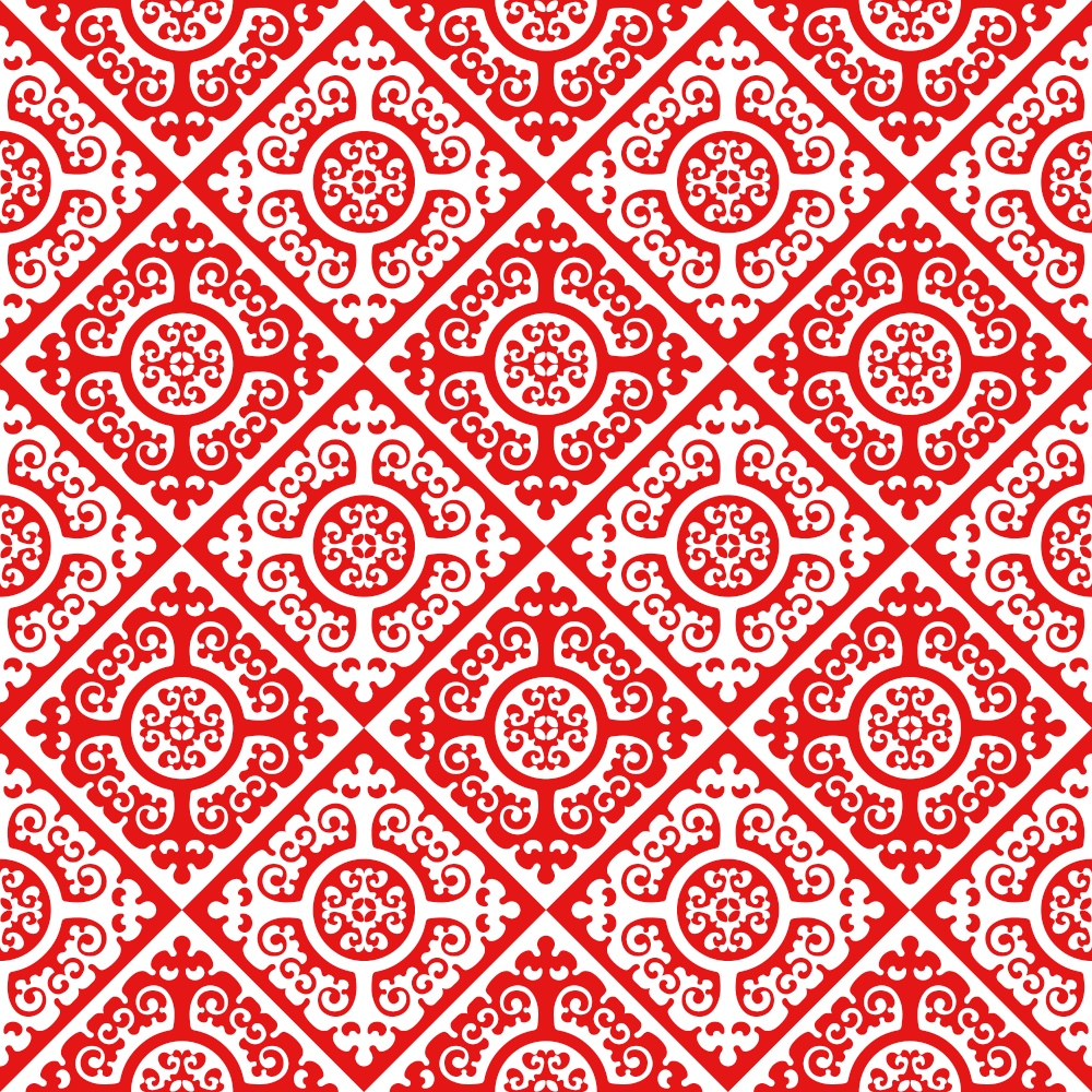 Seamless ornament based on traditional ornaments of the people of Ulchi from the Russian far East. Seamless Ulchi ornament