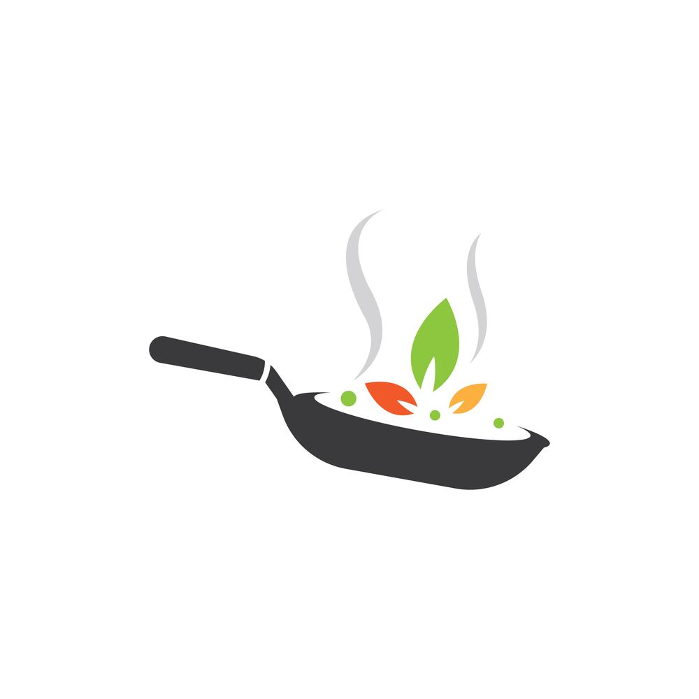 Cooking logo template vector icon illustration design