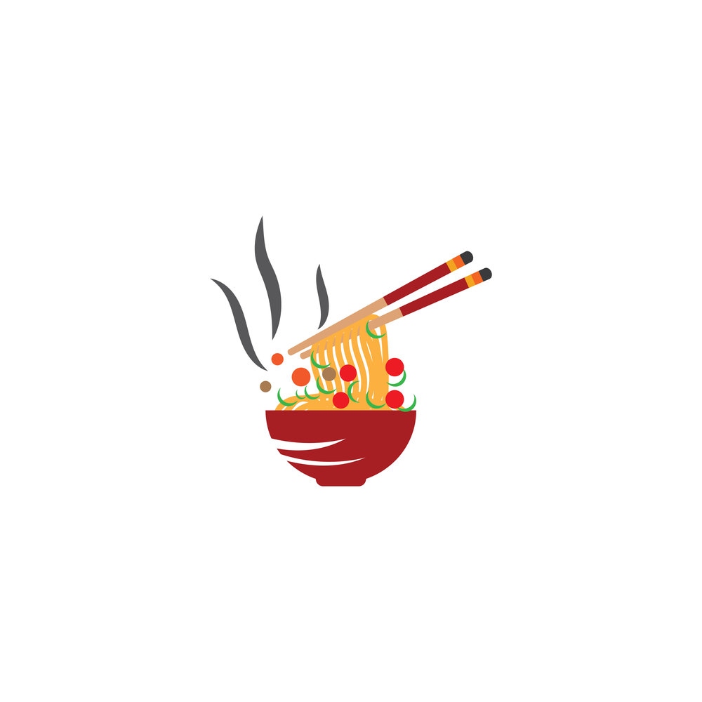 Noodles Logo Template vector symbol nature