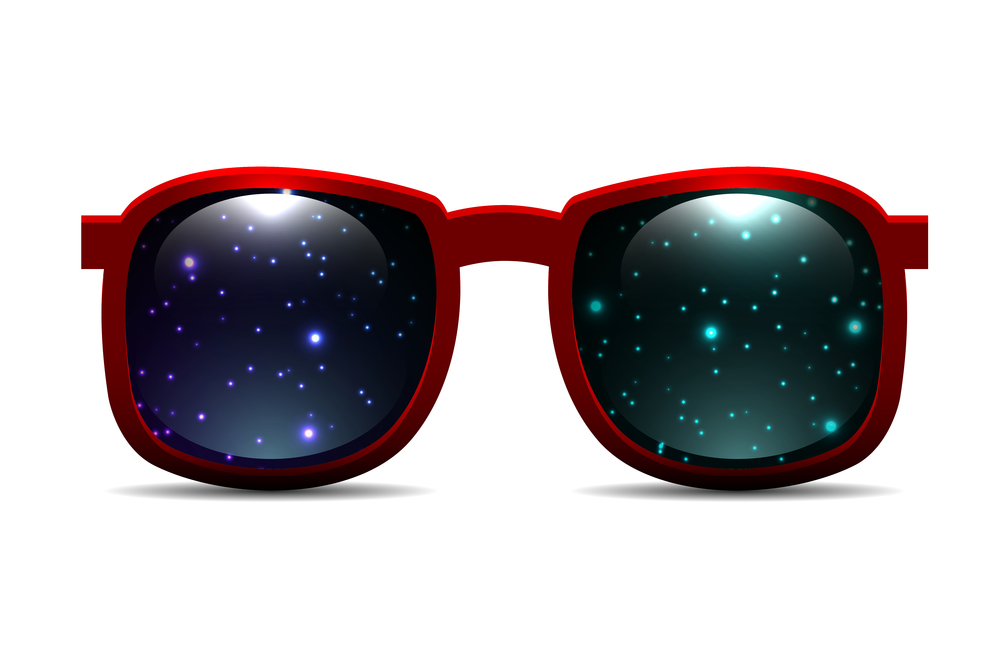 Trendy fashion sunglasses with space in the lenses. Vector element for your creativity. Trendy fashion sunglasses with space in the lenses. Vector eleme