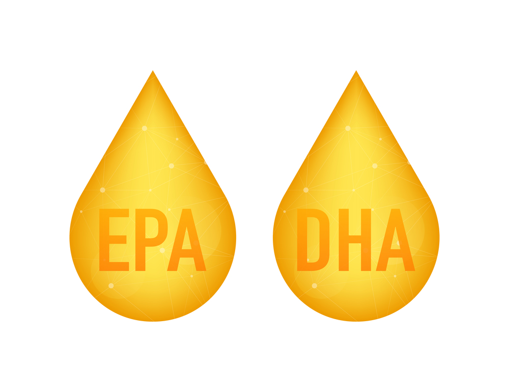 EPA, DHA Vector Drops Set. Omega Three. Organic Vitamin. Vector illustration. EPA, DHA Vector Drops Set. Omega Three. Organic Vitamin. Vector illustration.