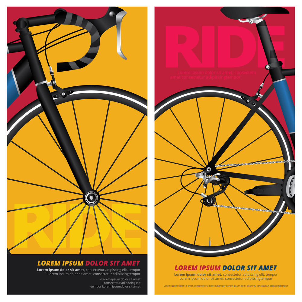 Bicycle Poster Vector Illustration
