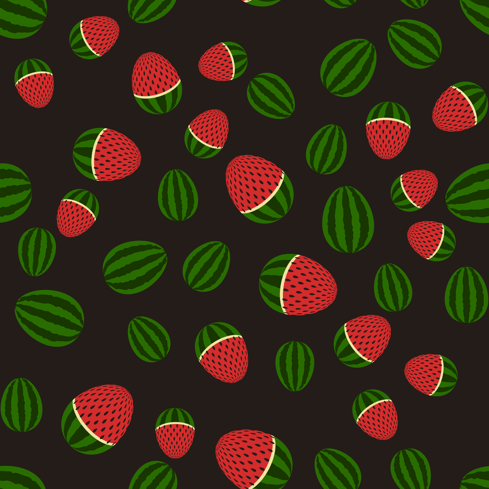 vector illustration. egg. happy Easter. seamless pattern background watermelon. vector illustration. egg. happy Easter. seamless pattern. backgr