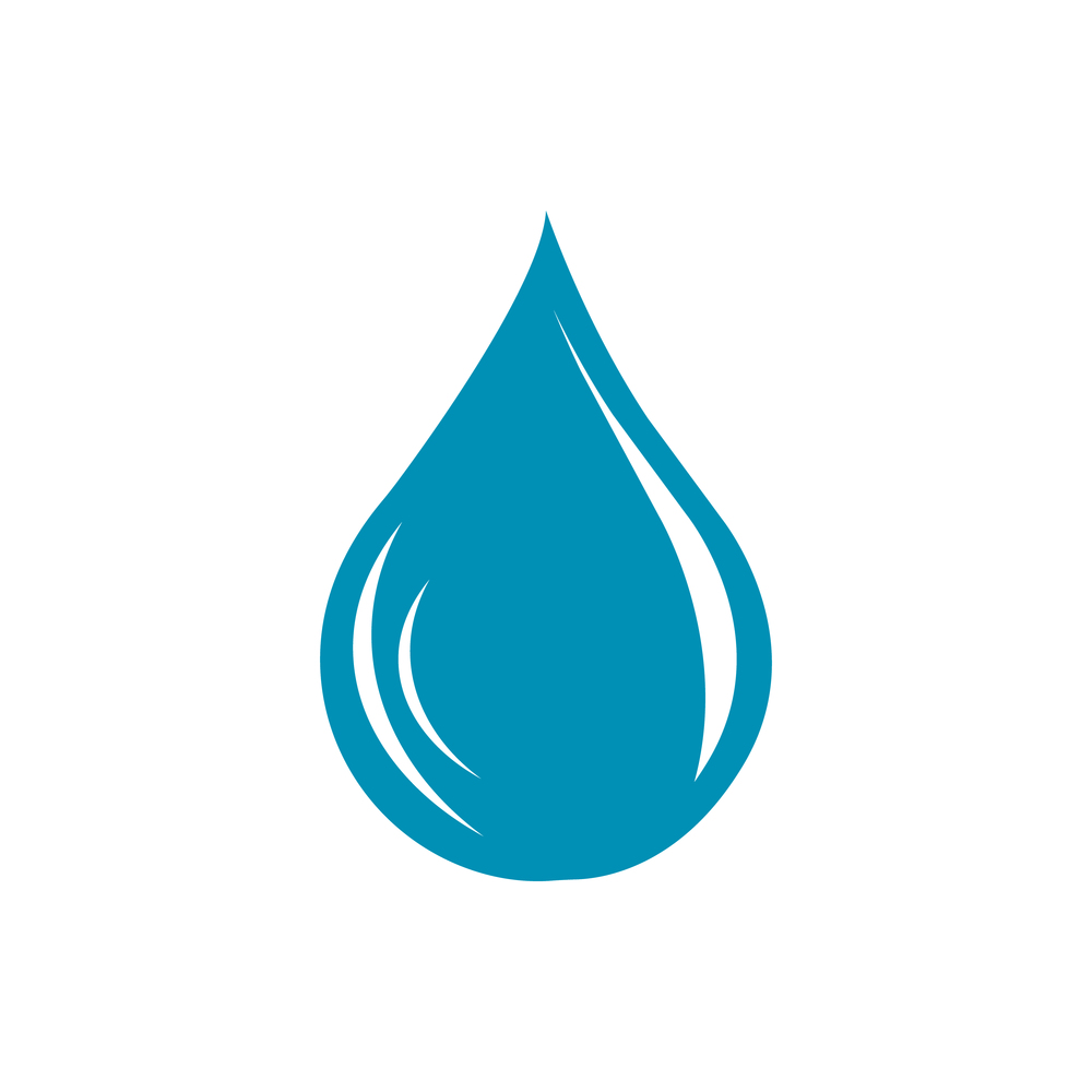 Water drop symbol vector icon illustration - Vector illustration. Water drop symbol vector icon illustration - Vector