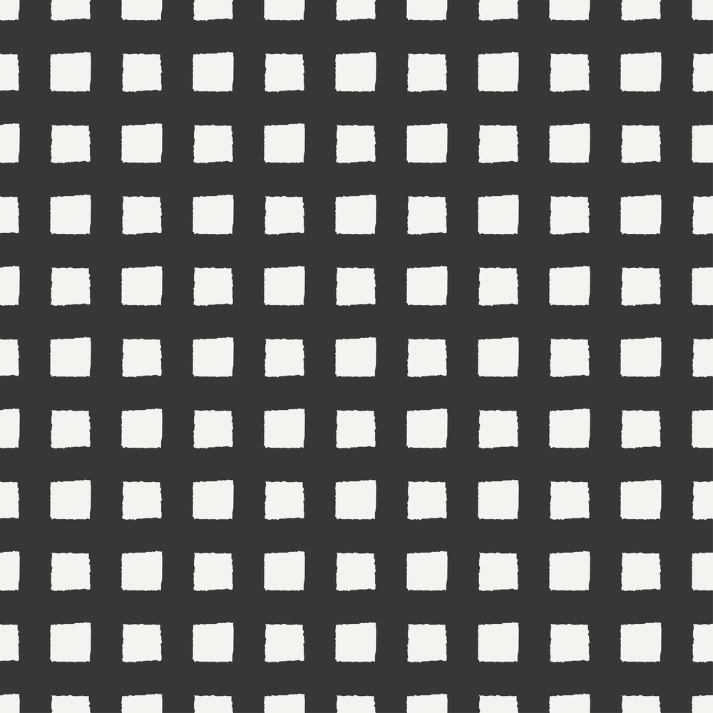 Hand drawn geometric seamless ink pattern. Grunge dry brush strokes. Wrapping paper. Abstract vector decoration. Grid background. Cell art texture. Rough edges illustration. Checkered. Hand drawn geometric seamless ink pattern. Grunge dry brush strokes. Wrapping paper. Scrapbook. Abstract vector decoration. Grid background. Cell art texture. Rough edges illustration. Checkered