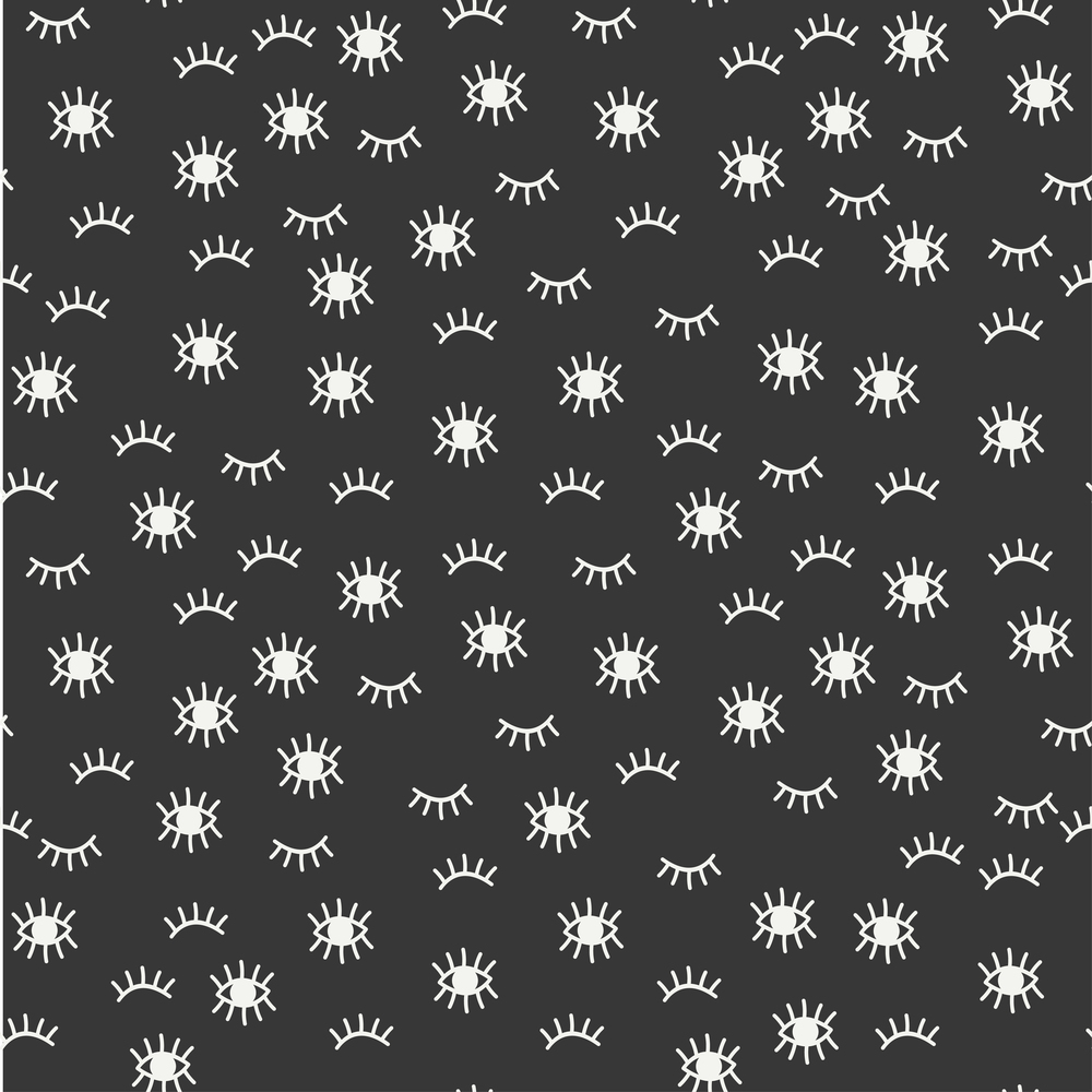 Hand drawn seamless pattern with open and close eyes. Wrapping paper. Vector background. Casual texture. Illustration. Bohemian style. Tribal print. Ethnic doodle art elements. Eye pattern.. Hand drawn seamless pattern with open and close eyes. Wrapping paper. Abstract vector background. Casual texture. Illustration. Bohemian style. Tribal print. Ethnic doodle art elements. Eye pattern.
