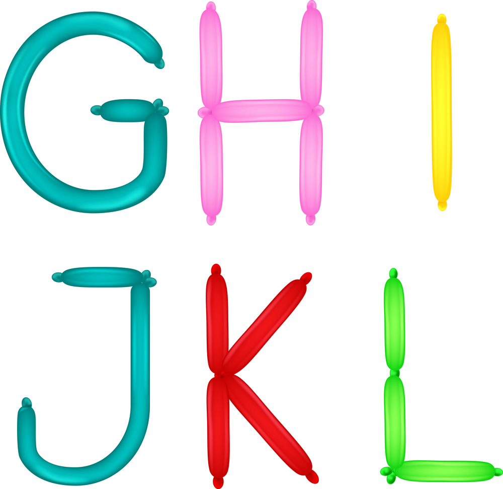 Colorful of alphabet