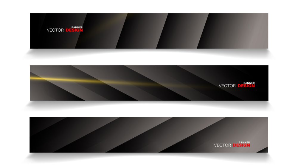 set banner abstract background . vector editable for your design