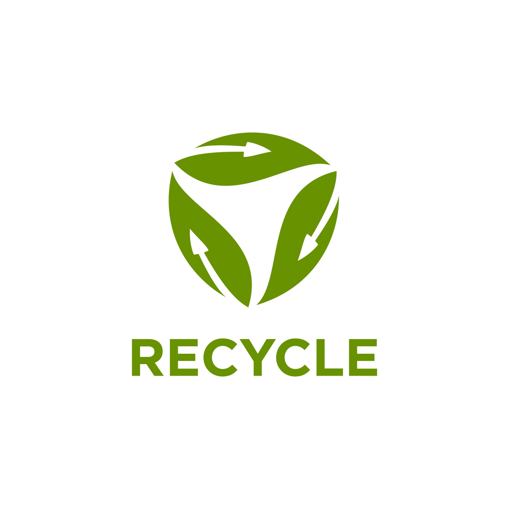 Environment friendly logo design concept