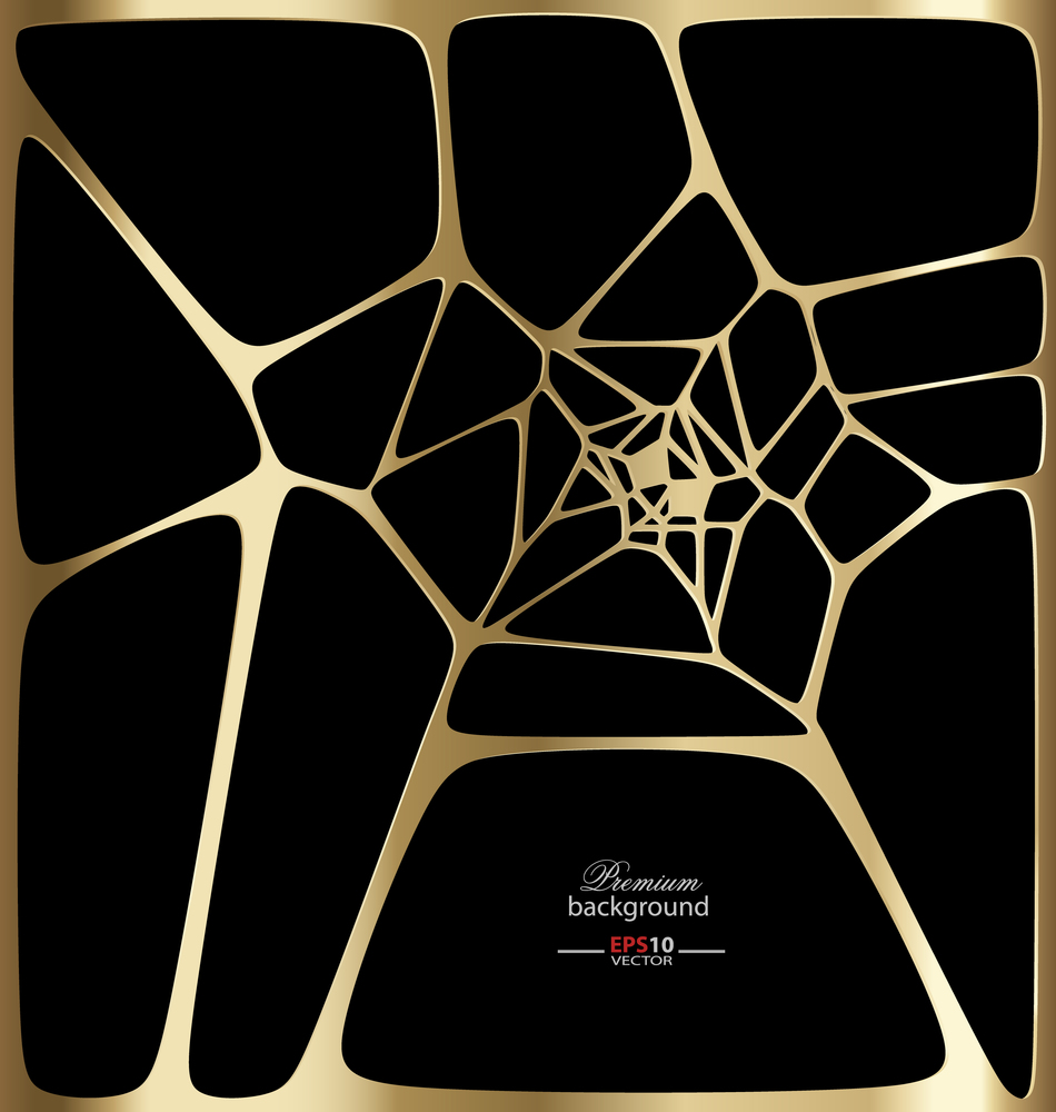 Gold abstract web background for creatives. Gold abstract web background