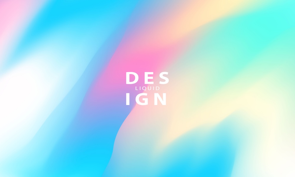 Abstract colorful liquid gradient background Ecology concept for your graphic design,