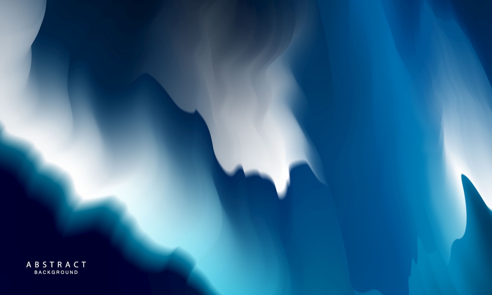 Abstract blue gradient background Ecology concept for your graphic design,