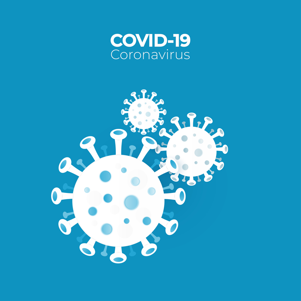 Coronavirus COVID-19 spread infection around the world. Vector illustration