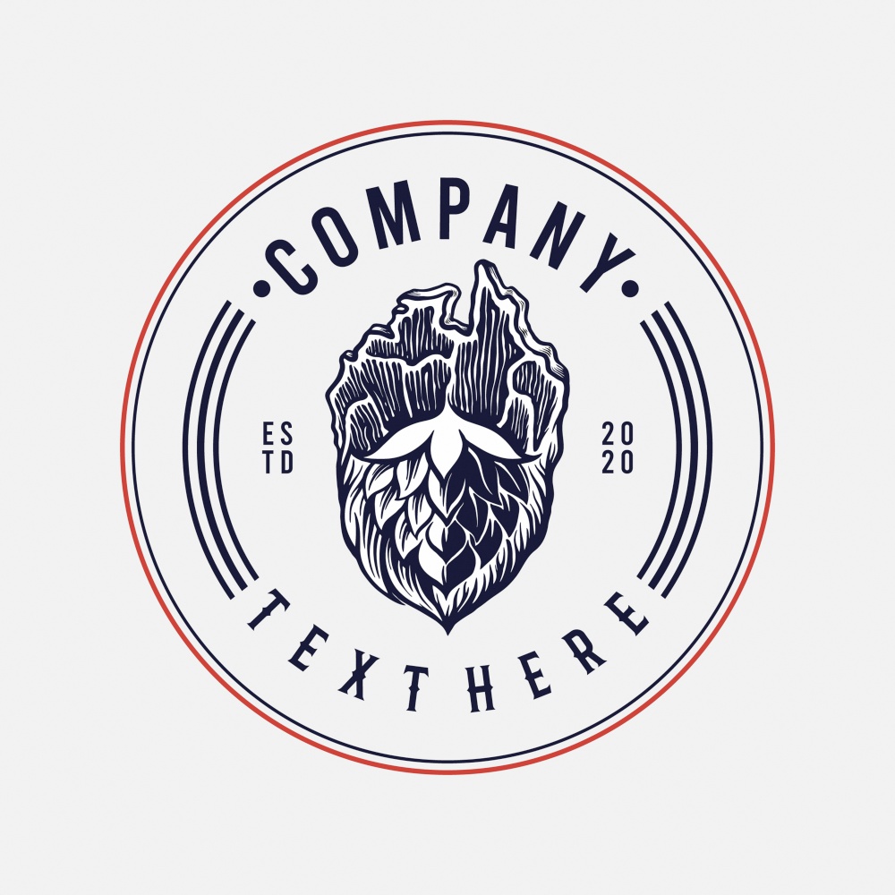Brewery meat Company Logo  premium Illustrations for your online shop store