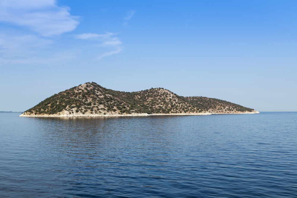 Island in aegean sea, Greece