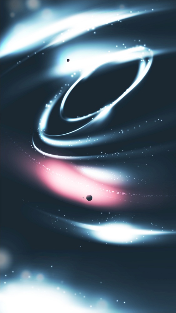 A vector illustration of swirling effect abstract background suitable for phone wallpaper.