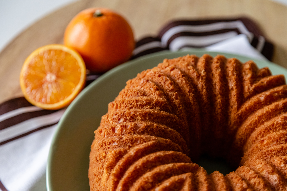 Orange bundt cake